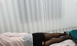 夜间晒腿子