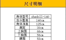 shedoll140cm数据相关展示