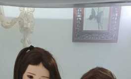 今天终于回来给娃洗澡了