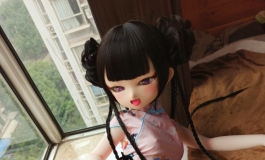 旗袍丸子头，永远滴神！   #羊角屋132萝莉随拍