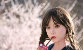 樱花树下的JK学生妹 芊