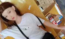 165凝胶软胸软臀琳娜娃娃