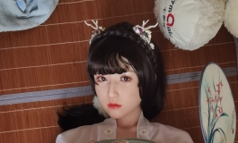 慵懒可爱的居家女孩 床头悠（18）