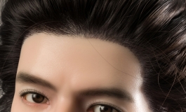 奇她全硅胶实体娃娃，男娃：韩