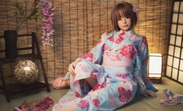 抚媚精致，优雅动人的和服少女未玲