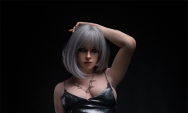白毛魅力~~来一波暗黑之美~Real Lady真人倒模