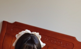 慵懒可爱的居家女孩 床头悠（28）