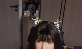 慵懒可爱的居家女孩 床头悠（30）