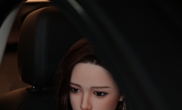 来接女朋友下班了，地下车库de愛情？