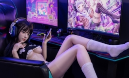 咕咕摄影大赛参赛篇——萝莉电金少女陪你同床竞技。