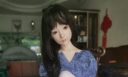 蓝色长裙